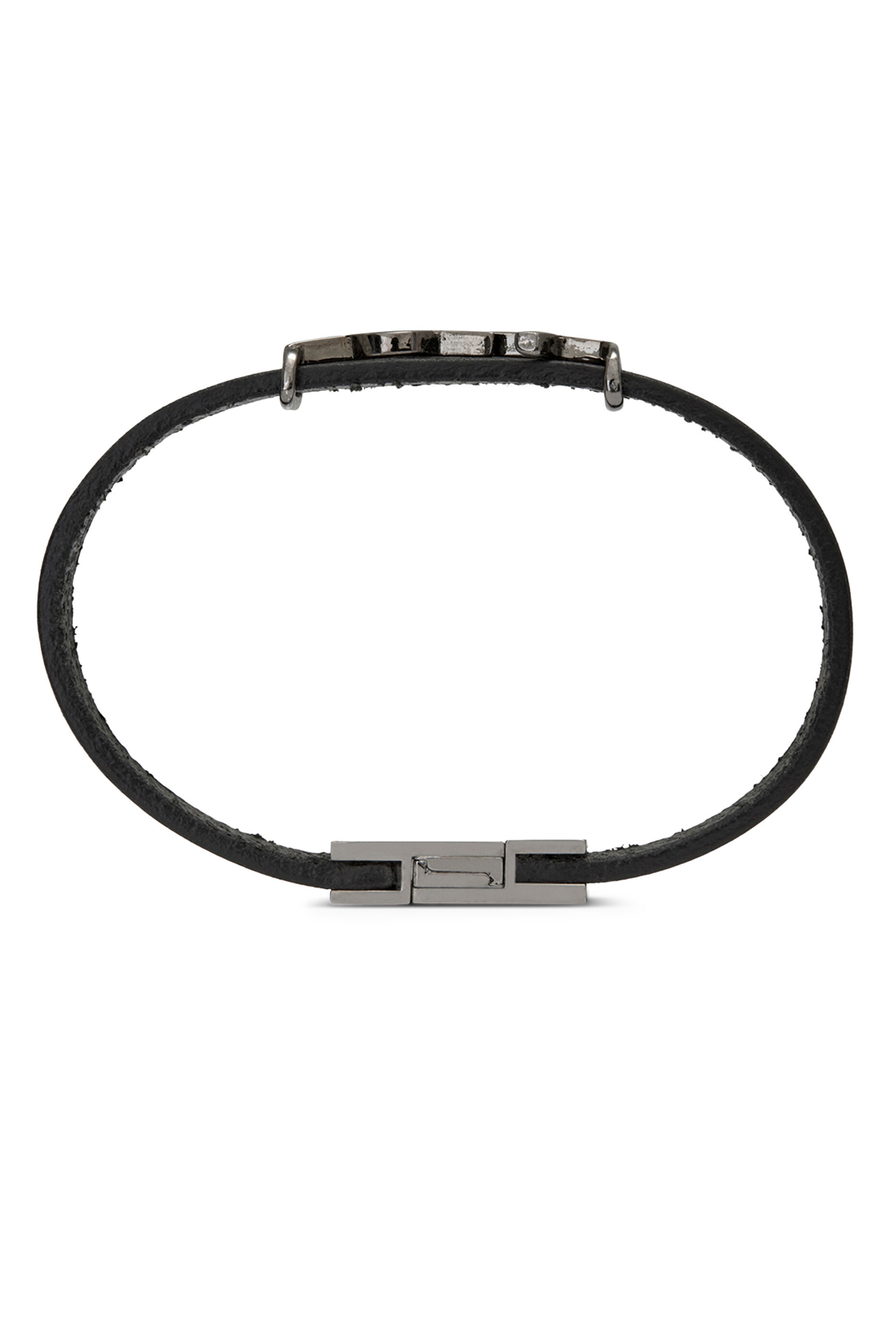 Buy Saint Laurent Opyum Bracelet in Smooth Leather for Mens 